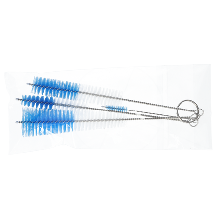 Zestaw szczoteczek biało-niebieskich 4 szt.