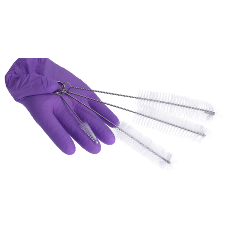 Zestaw uniwersalnych szczoteczek, biały 4 szt.