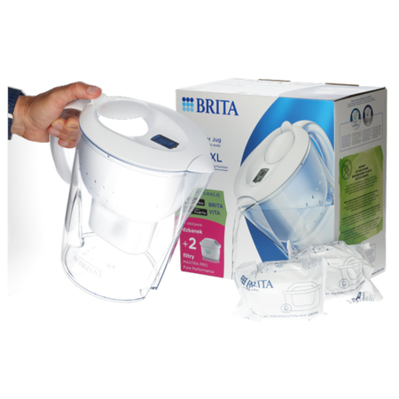 Dzbanek Brita Marella XL 3,5L biały + 2x wkład MAXTRA PRO Pure Performance
