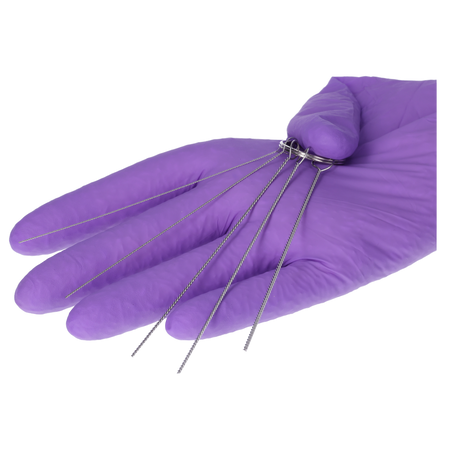 Zestaw 5 igieł do czyszczenia głowicy prysznicowej ze stali nierdzewnej - ręczny, nieelektryczny środek do usuwania zatorów do użytku domowego i na zewnątrz