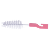 Zestaw szczotek do butelek i smoczków, 2 szt., różowe