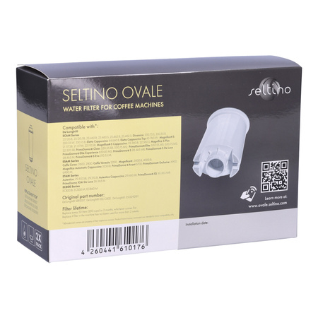 Filtr Seltino Ovale zamiennik do Delonghi DLS C002 DLSC002, 3 wkłady