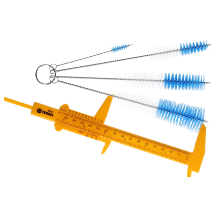 Zestaw szczoteczek biało-niebieskich 4 szt.