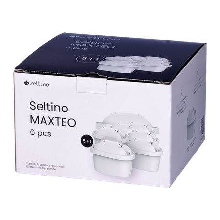 Seltino MAXTEO 6 szt, filtr do dzbanka Seltino MAJA Edycja Limitowana