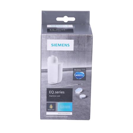 Zestaw do ekspresu Siemens: TZ70003 + TZ80002 + TZ80001 + szczoteczka