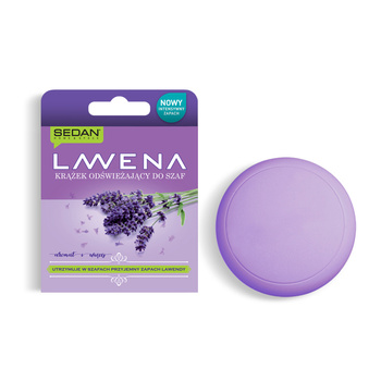 Lawendowy krążek do szafy