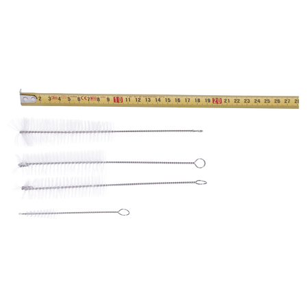 Zestaw uniwersalnych szczoteczek, biały 4 szt.