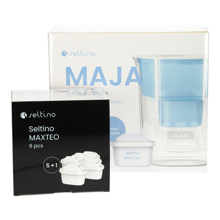 Dzbanek Seltino MAJA + 6 filtrów Seltino Maxtero