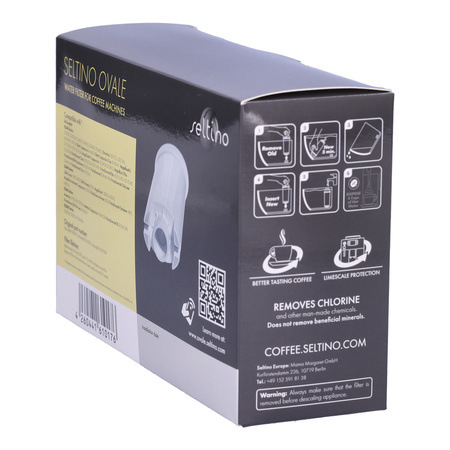 Filtr Seltino Ovale zamiennik do Delonghi DLS C002 DLSC002, 3 wkłady