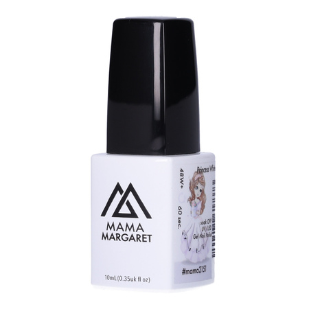 #mama2151 lakier hybrydowy 10 ml PRINCESS WHITE