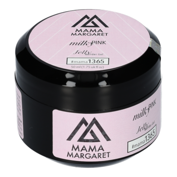 #mama1365 Jelly Builder Gel MILKY PINK 50ml