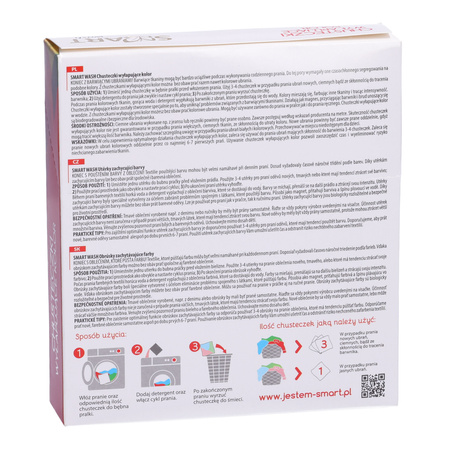 Chusteczki wyłapujące kolor Smart Wash 22 szt.