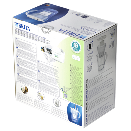 Dzbanek Brita Marella XL 3,5L biały + 2x wkład MAXTRA PRO Pure Performance