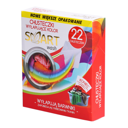 Chusteczki wyłapujące kolor Smart Wash 22 szt.