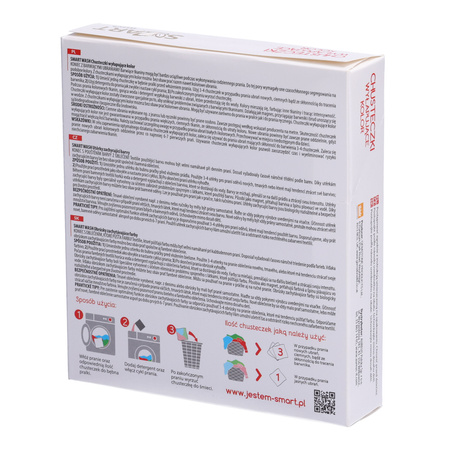 Chusteczki wyłapujące kolor Smart Wash 22 szt.