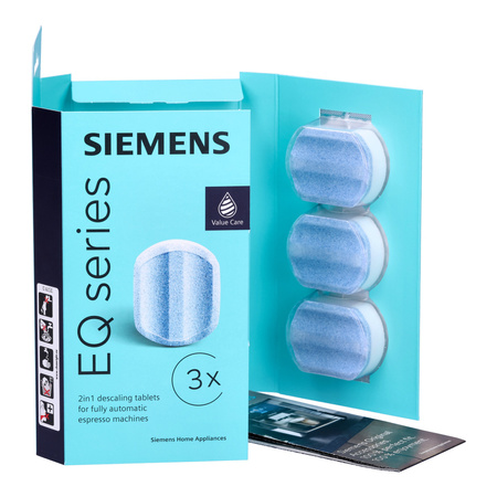 Tabletki odkamieniające do ekspresu Siemens Bosch TZ80002 2w1 - oryginał