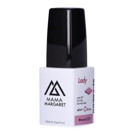 #mama5551 lakier hybrydowy 10 ml LADY