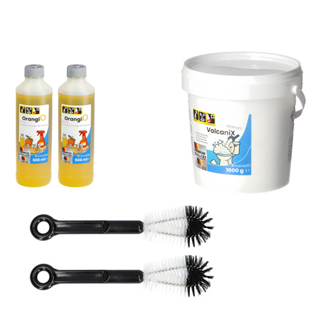 Zestaw Mama Margaret – 2x #mama106 OrangiO 500 ml + #mama107 VolcaniX + 2x szczoteczka Magic Brush 360 | PONAD 18% OSZCZĘDNOŚCI + DARMOWA WYSYŁKA