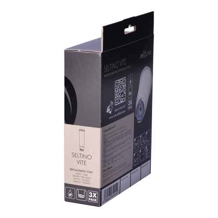 Filtry Seltino Vite zamiennik do F088 Krups, 3 wkłady