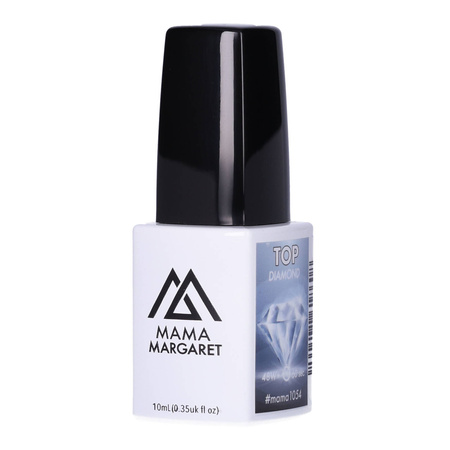 #mama1054 TOP DIAMOND brokatowy top coat hybrydowy 10 ml