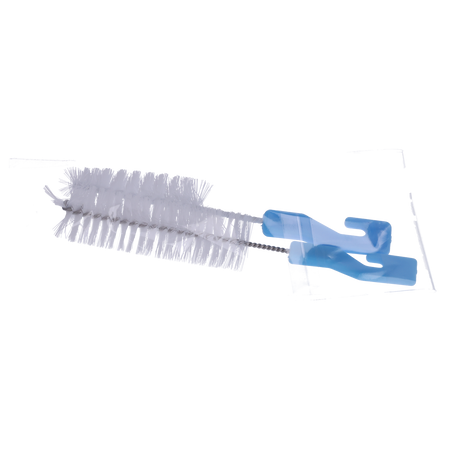 Zestaw 2 szczoteczek do butelek, smoczków i nie tylko, niebieskie