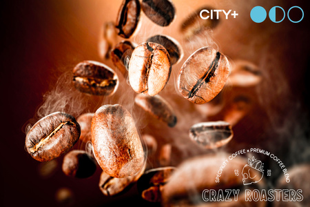 Kraftowa kawa ziarnista Crazy Roasters Milk Chocolate 500g do ekspresu ciśnieniowego