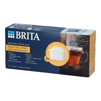 Wkład filtrujący Brita Maxtra PRO Hard Water Expert 3 szt