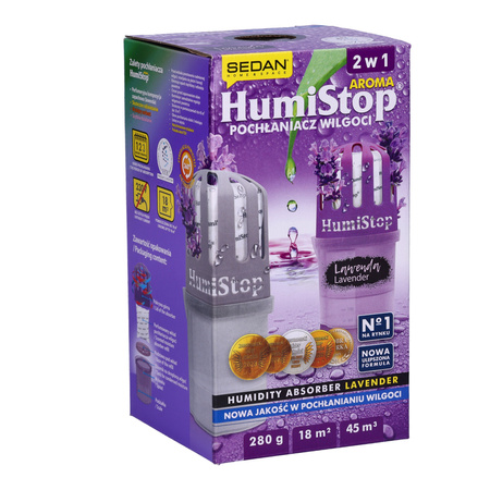 Pochłaniacz wilgoci HUMISTOP AROMA-LAWENDA