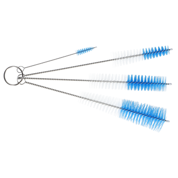 Zestaw szczoteczek biało-niebieskich 4 szt.