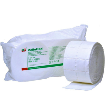 ZELLETTEN komp.z celulozy na rolce 5x4cm 2x500szt