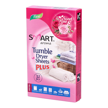 Smart Aroma chusteczki do suszarek 32szt Sweet Rose