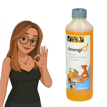 ORANGIO RESPI Mama's Universal Orange Oil Cleaner (CONCENTRATE) 500 ml #mama106 Koncentrat olejku pomarańczowego do mycia 