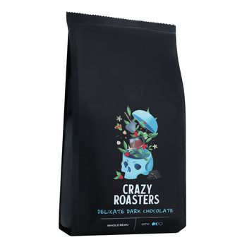 Kraftowa kawa ziarnista Crazy Roasters Milk Chocolate 500g do ekspresu ciśnieniowego